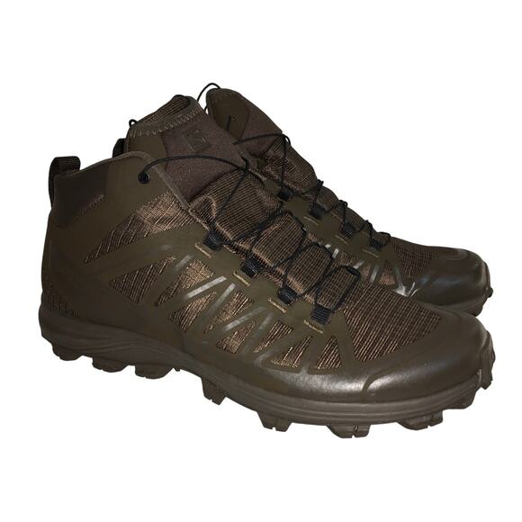 Salomon Other - Salomon Speed Assault 2 Goretex Forces Shoe Mens 10.5 Earth Brown Boot Tactical
